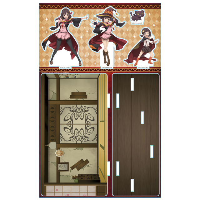 このすば　この素晴らしい世界に祝福を！　ジオラマ アクリルスタンド セット Amazon.co.jp: 限定品 このすば この素晴らしい世界に祝福を