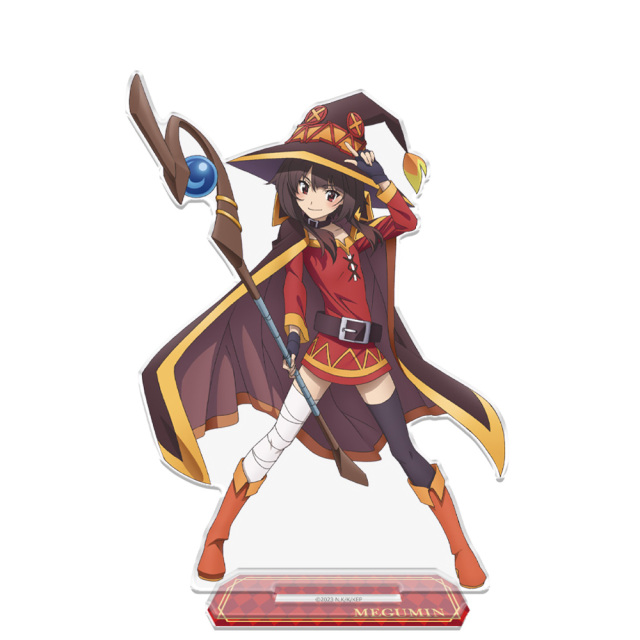 この素晴らしい世界に爆焔を！ アクリルキャラスタンドA［めぐみん］