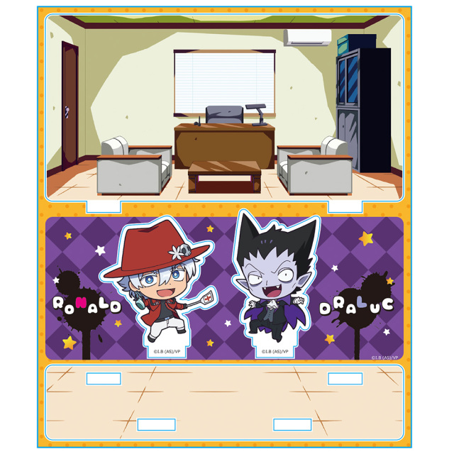 吸血鬼すぐ死ぬ アクリルジオラマA［ドラルク＆ロナルド］