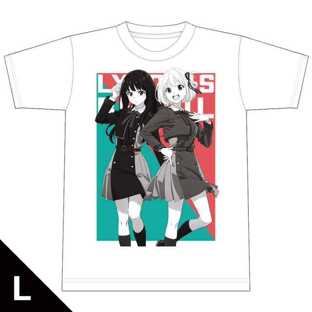 リコリス・リコイル Tシャツ［千束＆たきな］ Lサイズ