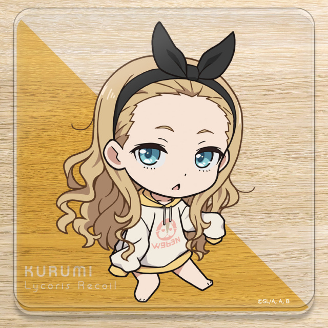 リコリス・リコイル アクリルコースターF [クルミ]
