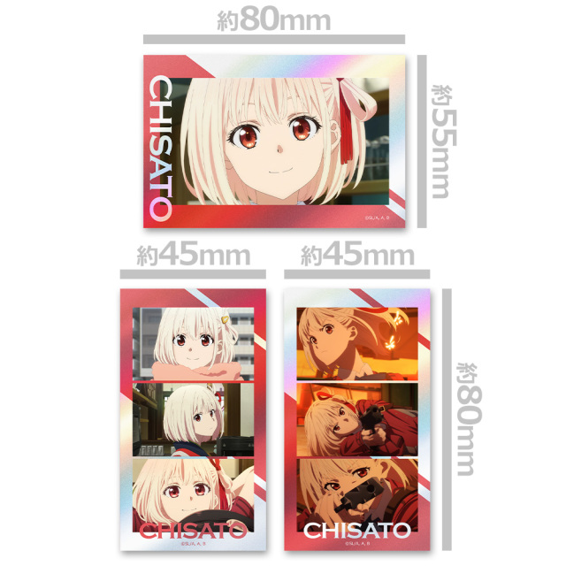 リコリス・リコイル サムネイルキラステッカーセット 錦木千束