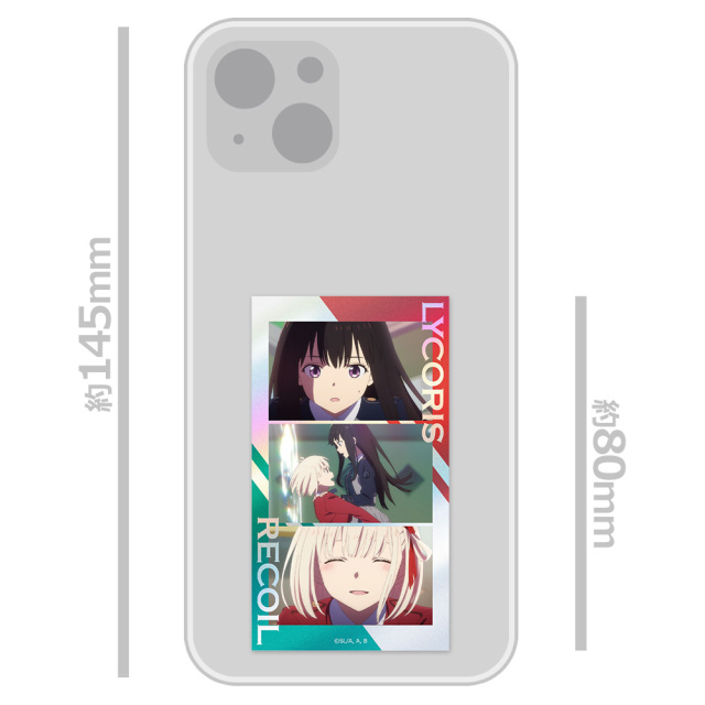 リコリス・リコイル サムネイルキラステッカーセット 千束＆たきな