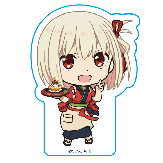 リコリス・リコイル 厚みアクリルスタンド 錦木千束 喫茶リコリコver.