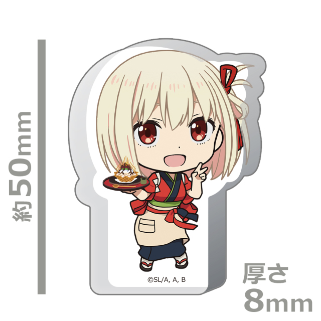 リコリコリコイル アクリルスタンドセット リコリス・リコイル 厚みアクリルスタンド 錦木千束 喫茶リコリコver.