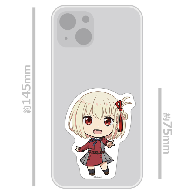 リコリス・リコイル ダイカットステッカー 錦木千束