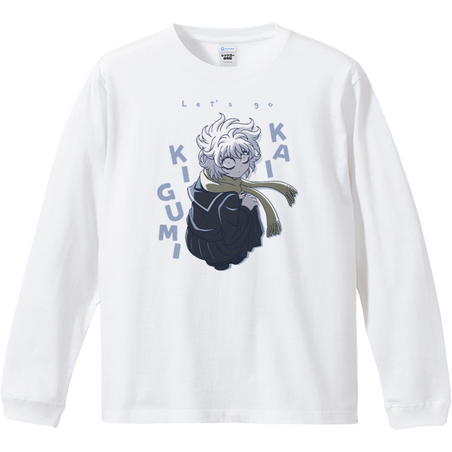 レッツゴー怪奇組 リブ付ロングスリーブTシャツ メチャ子 XLサイズ