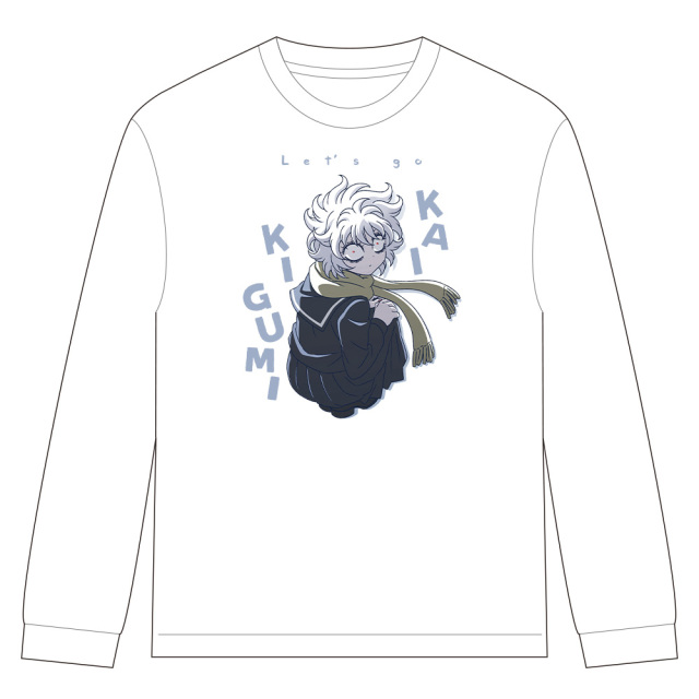 レッツゴー怪奇組 リブ付ロングスリーブTシャツ メチャ子 XLサイズ