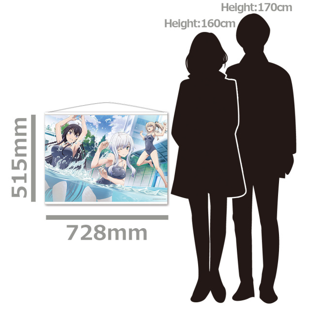 魔王学院の不適合者 B2タペストリーB［ミーシャ＆サーシャ＆エレオノール］