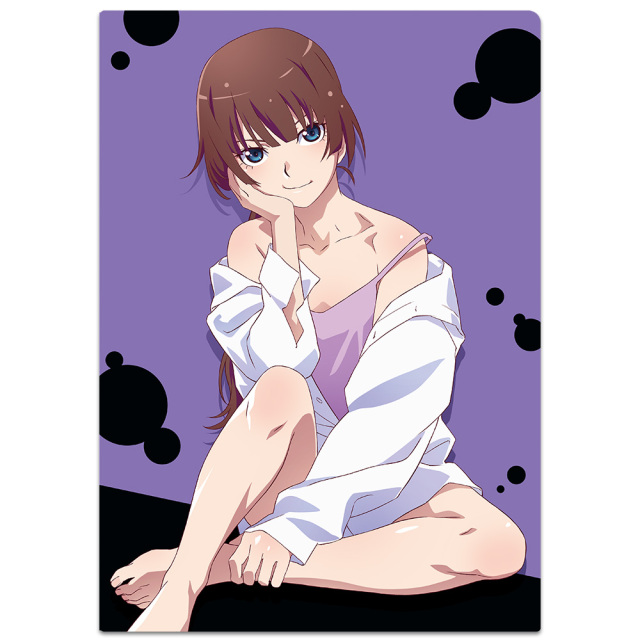 物語>シリーズ クリアファイル 戦場ヶ原ひたぎ シャツver.