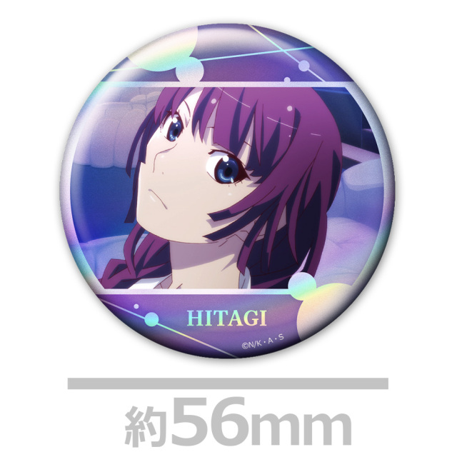 戦場ヶ原ひたぎ 缶バッジ グッズ-バッチ】<物語>シリーズ ホログラム缶バッジ2個セット 戦場ヶ原