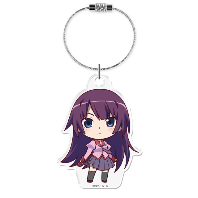 <物語>シリーズ アクリルキーリング 戦場ヶ原ひたぎ