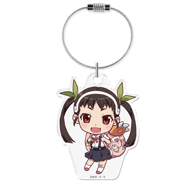 希少☆激レア☆物語シリーズ アクリルキーホルダー 八九寺真宵 物語シリーズ×望月けい ちびキャラアクリルキーホルダー 八九寺 真宵
