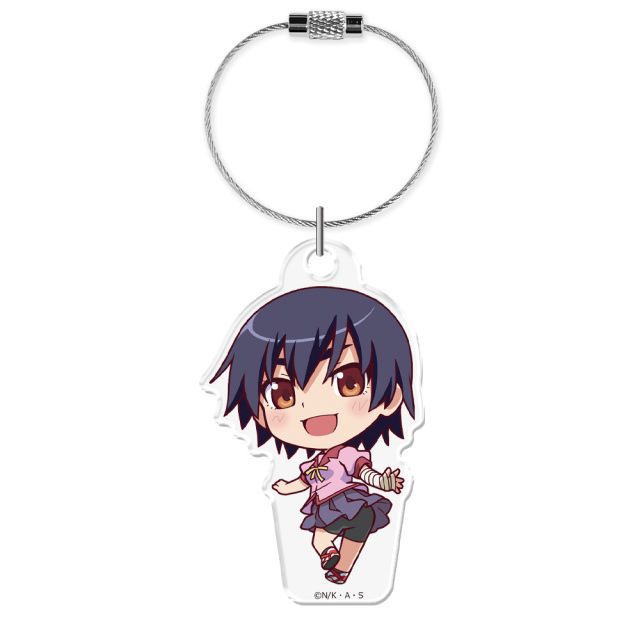 <物語>シリーズ アクリルキーリング 神原駿河