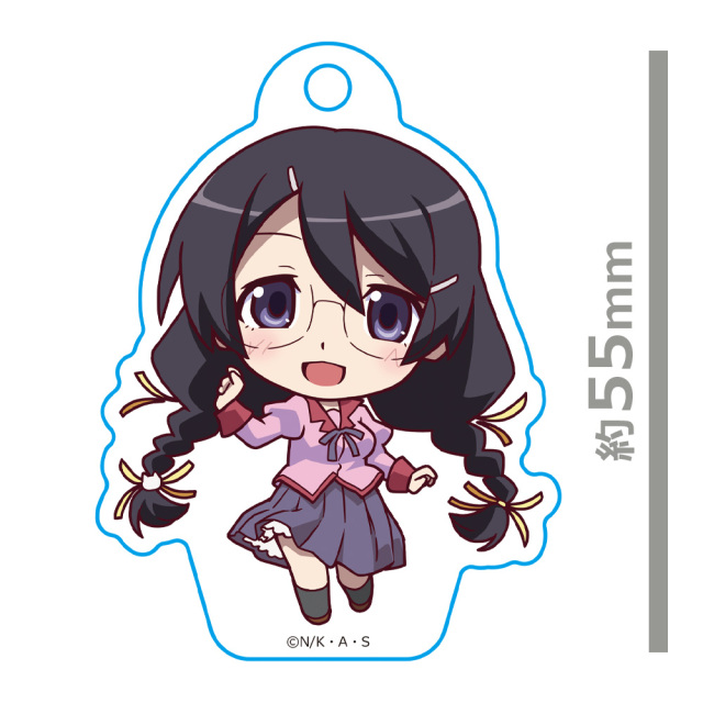 物語>シリーズ アクリルキーリング 羽川翼