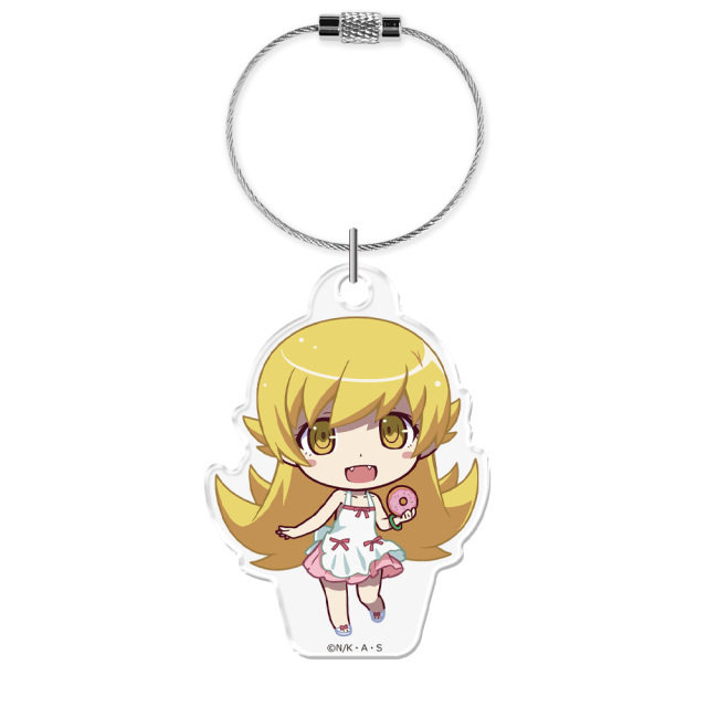 <物語>シリーズ アクリルキーリング 忍野忍