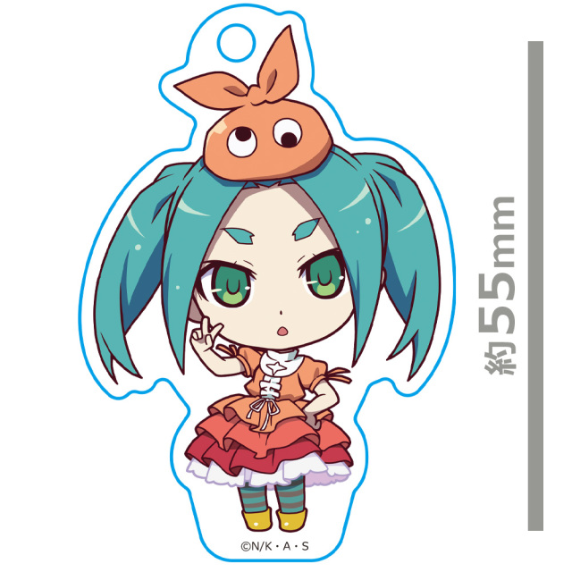 物語>シリーズ アクリルキーリング 斧乃木余接
