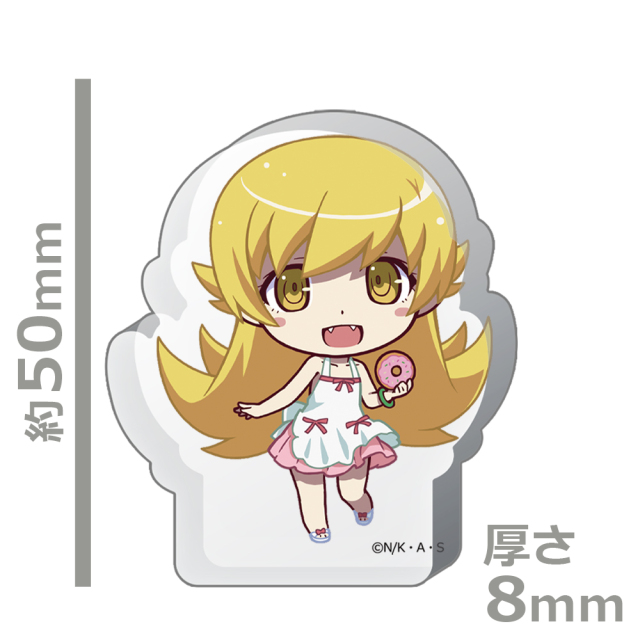 物語〉シリーズ 厚みアクリルスタンド 忍野忍