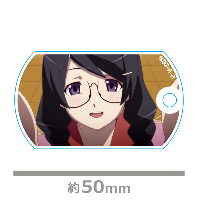 物語〉シリーズ アクリルキーリング 羽川翼 場面写ver.