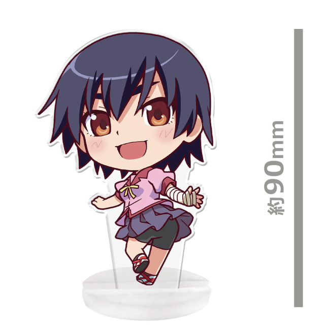 物語>シリーズ ぷにこれ！アクリルフィギュア(スタンド付) 神原駿河