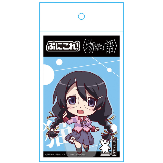 化物語　非売品アクリルブロック　羽川翼&キスショット　週刊少年マガジン懸賞品 化物語非売品アクリルブロック羽川翼&キスショット週刊少年マガジン懸賞品