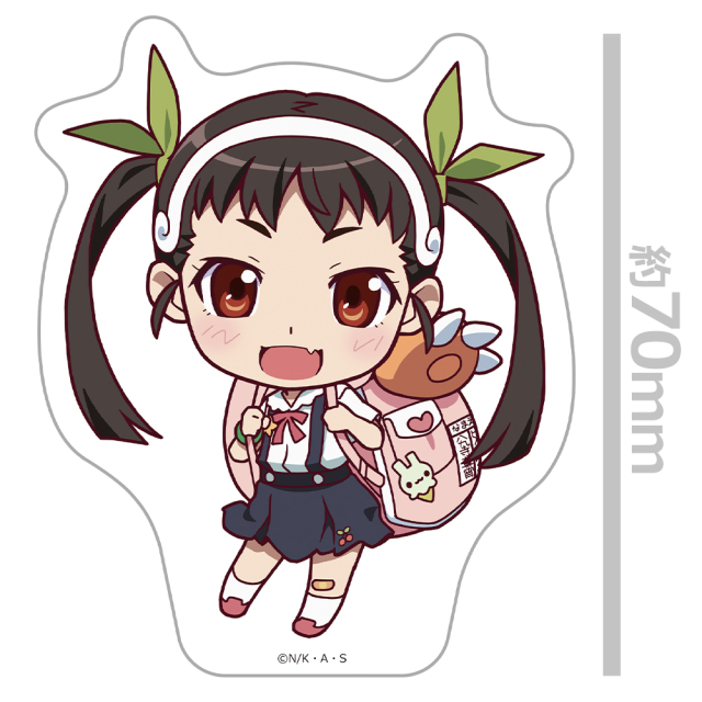 物語>シリーズ ダイカットステッカー 八九寺真宵