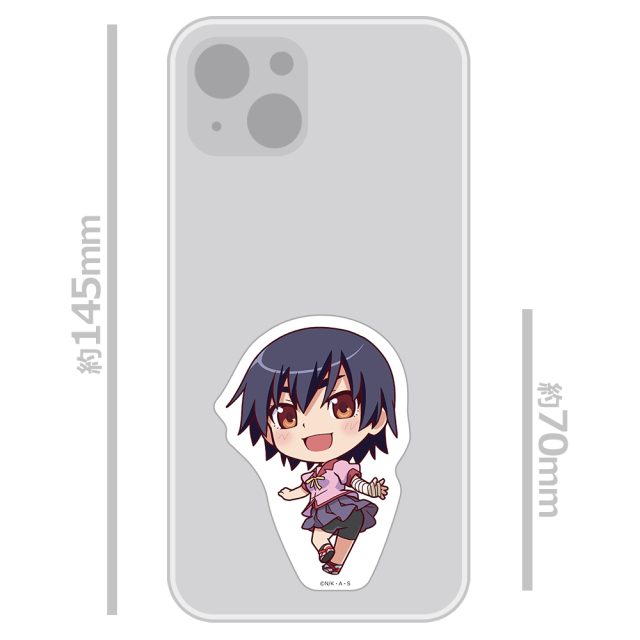 物語>シリーズ ダイカットステッカー 神原駿河