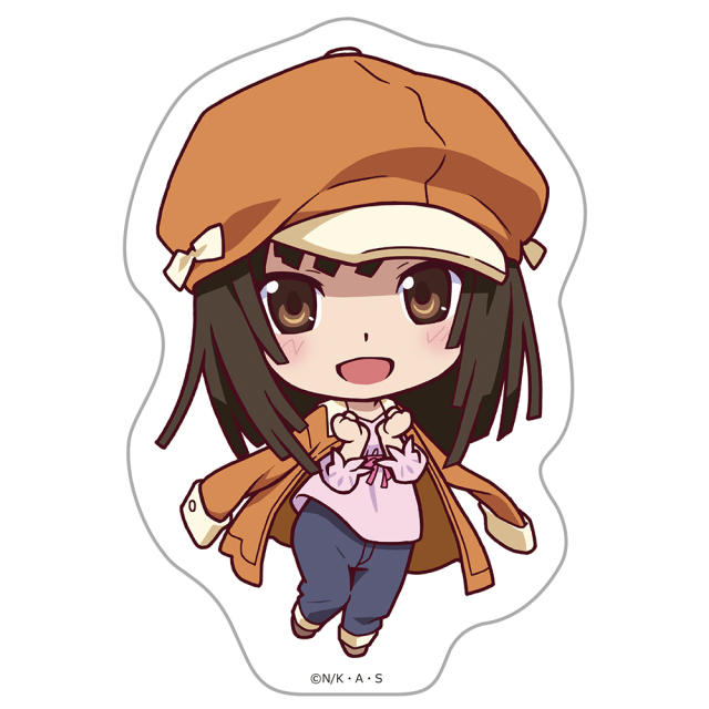 物語>シリーズ ダイカットステッカー 千石撫子