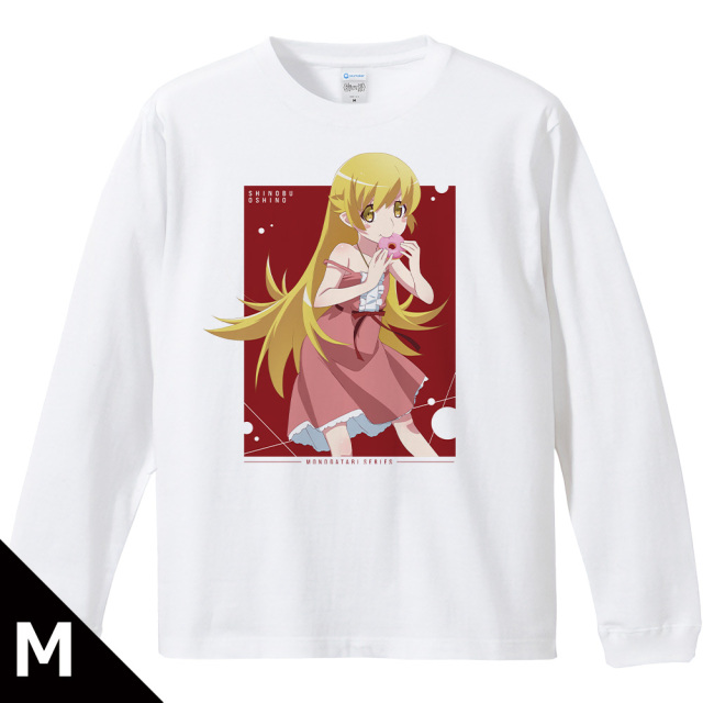 物語>シリーズ リブ付ロングスリーブTシャツ 忍野忍 Mサイズ