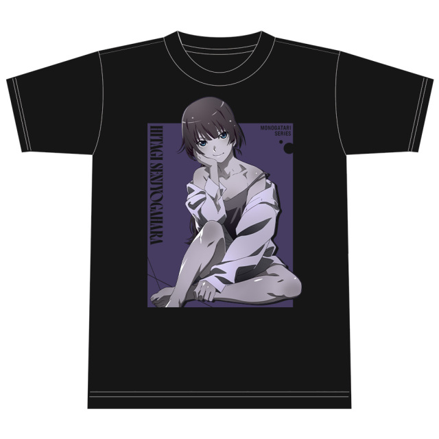 物語>シリーズ Tシャツ 戦場ヶ原ひたぎ シャツver. Mサイズ