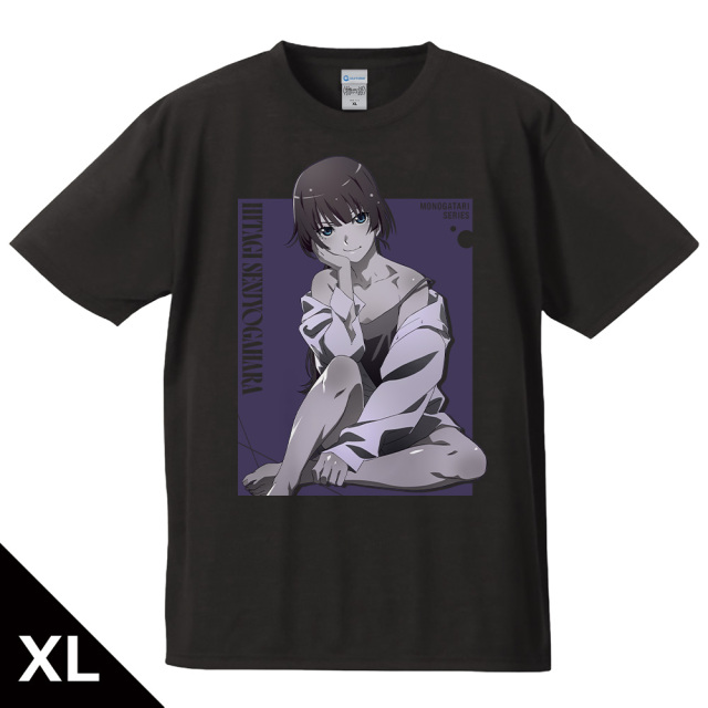 <物語>シリーズ Tシャツ 戦場ヶ原ひたぎ シャツver. XLサイズ