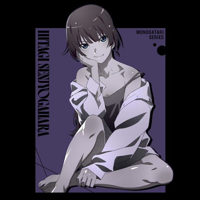 物語>シリーズ Tシャツ 戦場ヶ原ひたぎ シャツver. XLサイズ