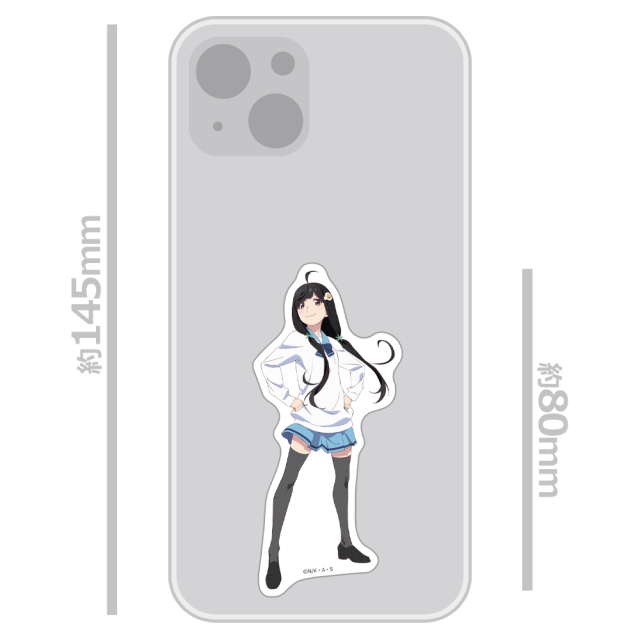 物語>シリーズ ダイカットステッカー 阿良々木月火