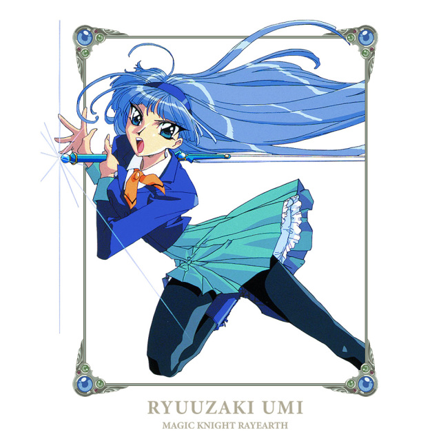 TVアニメ「魔法騎士レイアース」 リブ付ロングスリーブTシャツ 龍咲 海