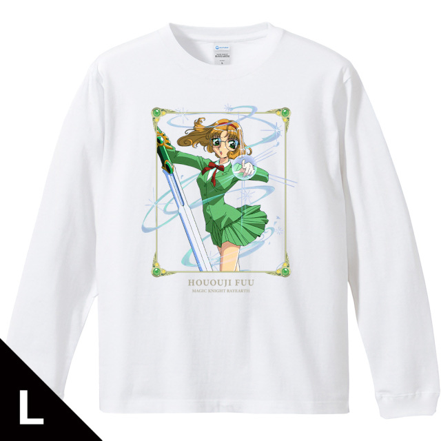 TVアニメ「魔法騎士レイアース」 リブ付ロングスリーブTシャツ 鳳凰寺 風 Lサイズ