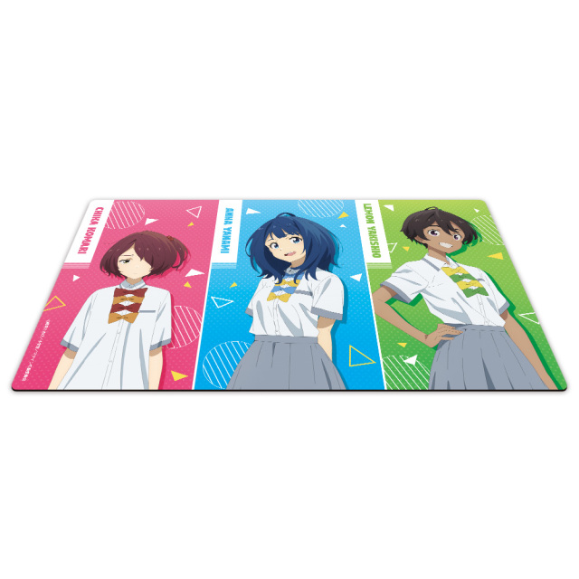 負けヒロインが多すぎる！ キャラクターラバーマット 杏菜＆檸檬