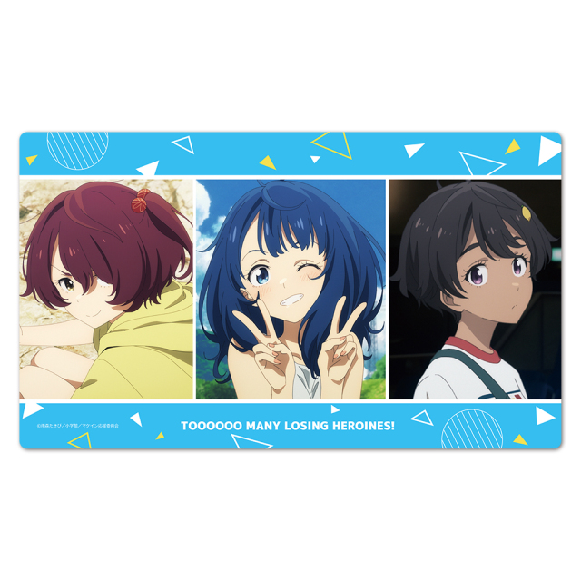 負けヒロインが多すぎる！ キャラクターラバーマット 杏菜＆檸檬＆知花 vol.2