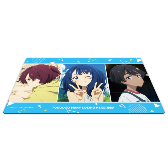 負けヒロインが多すぎる！ キャラクターラバーマット 杏菜＆檸檬＆知花