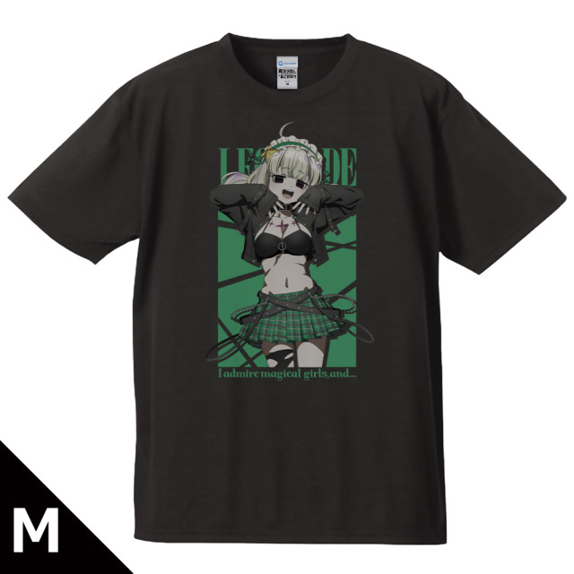 魔法少女にあこがれて Tシャツ レオパルト ゴシックパンクver. Mサイズ 【描き下ろし】