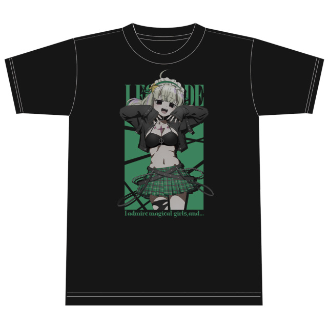 魔法少女にあこがれて Tシャツ レオパルト ゴシックパンクver. Mサイズ