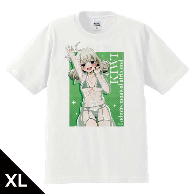 魔法少女にあこがれて Tシャツ 阿良河キウィ レインコート水着ver. XLサイズ 【描き下ろし】