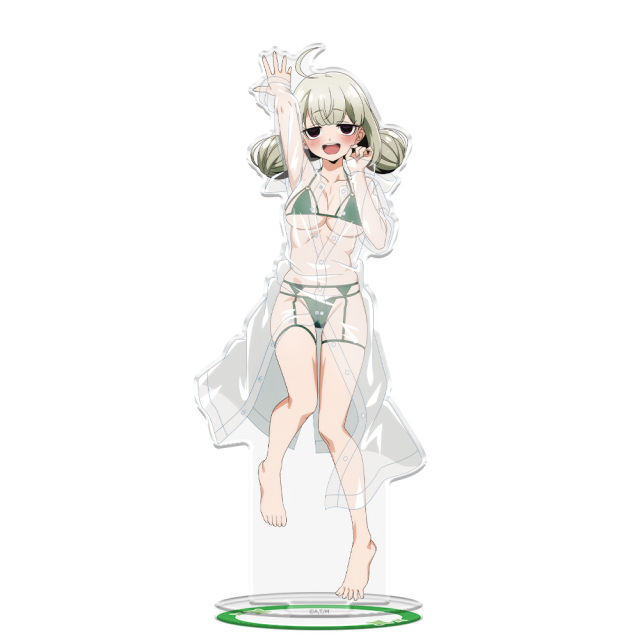 魔法少女にあこがれて アクリルキャラスタンド 阿良河キウィ レインコート水着ver. 【描き下ろし】