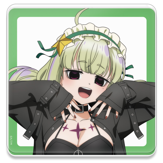 魔法少女にあこがれて アクリルコースター(スタンド付) レオパルト ゴシックパンクver.【描き下ろし】