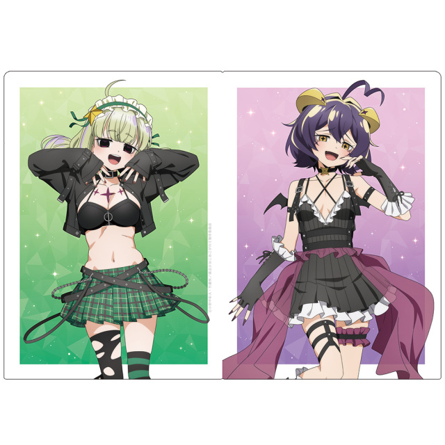魔法少女にあこがれて クリアファイル マジアベーゼ&レオパルト