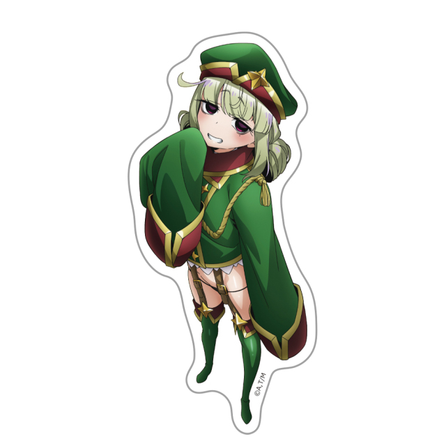 魔法少女にあこがれて ダイカットステッカー レオパルト