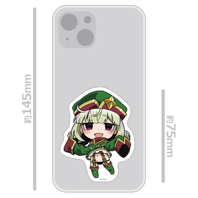 魔法少女にあこがれて ダイカットステッカー レオパルト デフォルメver.