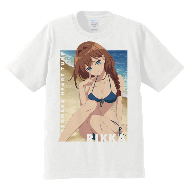 真夜中ハートチューン Tシャツ 井ノ華六花 水着ver. Lサイズ