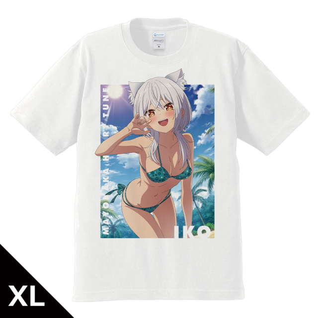 真夜中ハートチューン Tシャツ 霧乃イコ 水着ver. XLサイズ