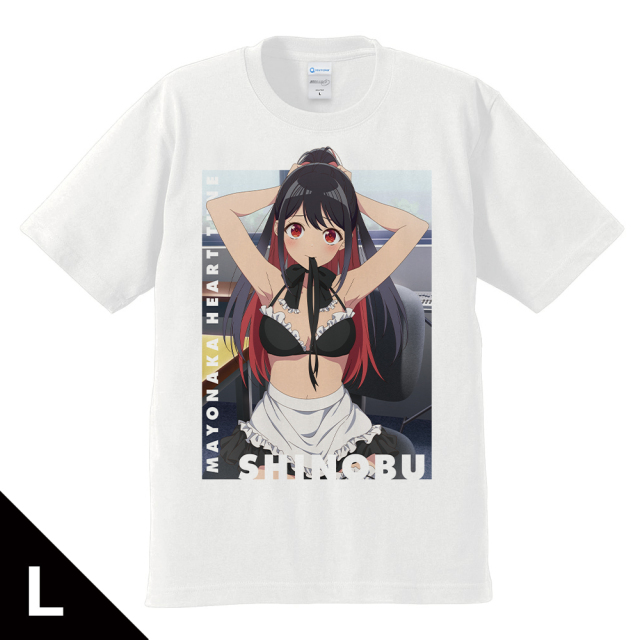真夜中ハートチューン Tシャツ 雨月しのぶ 水着ver. Lサイズ