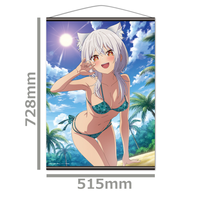 水着タペストリー 3種セット 真夜中ハートチューン B2タペストリー 霧乃イコ 水着ver.